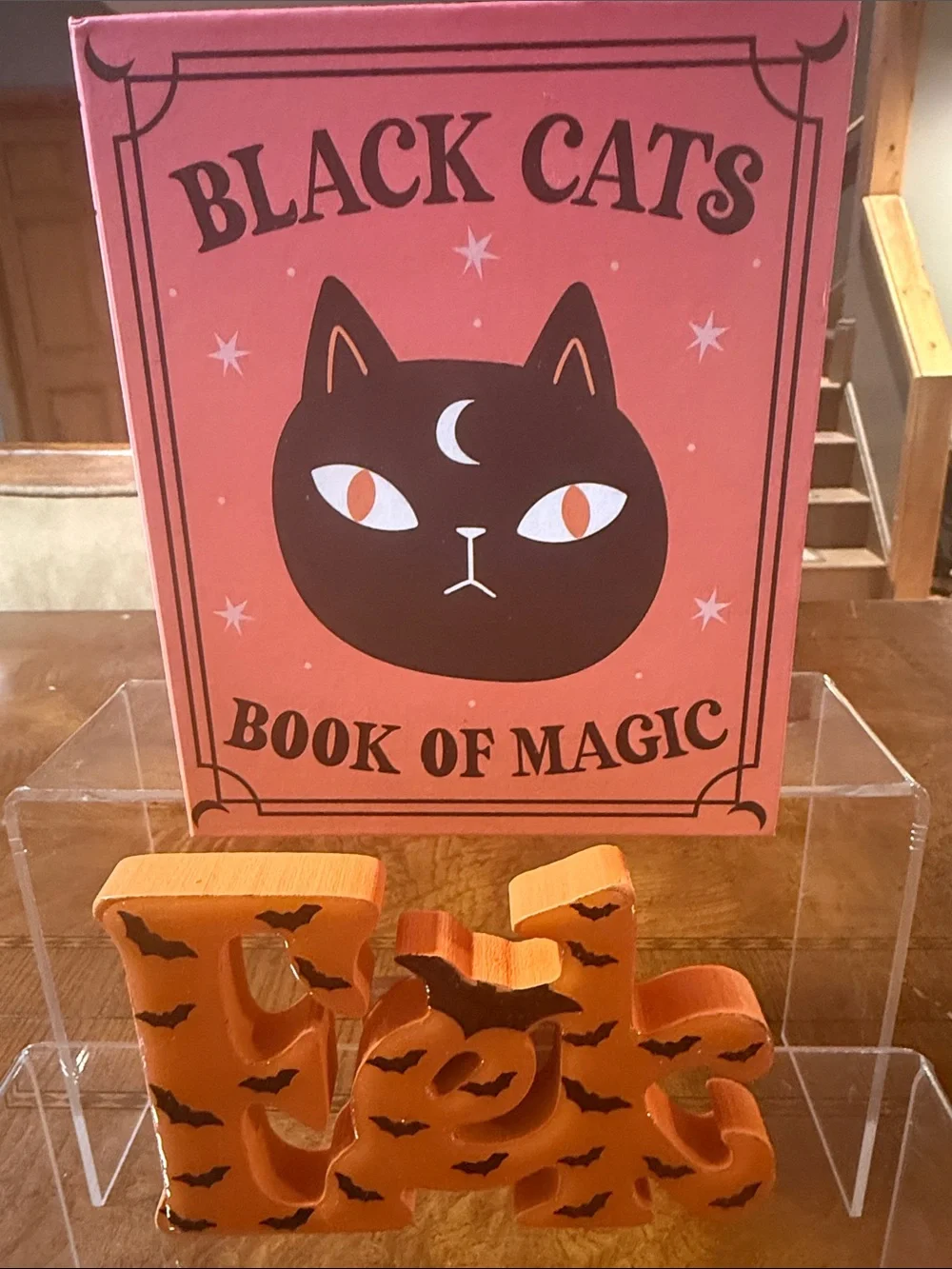 Halloween Decor Set  box, candy corn, boo, eek, pumpkin, ghost